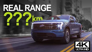 Ford F150 Lightning - TESTING: Real range on a single charge? (0-100)