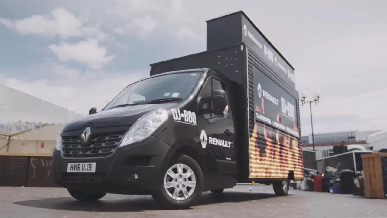 How Renault built the ideal van for DJ BBQ (sponsored)