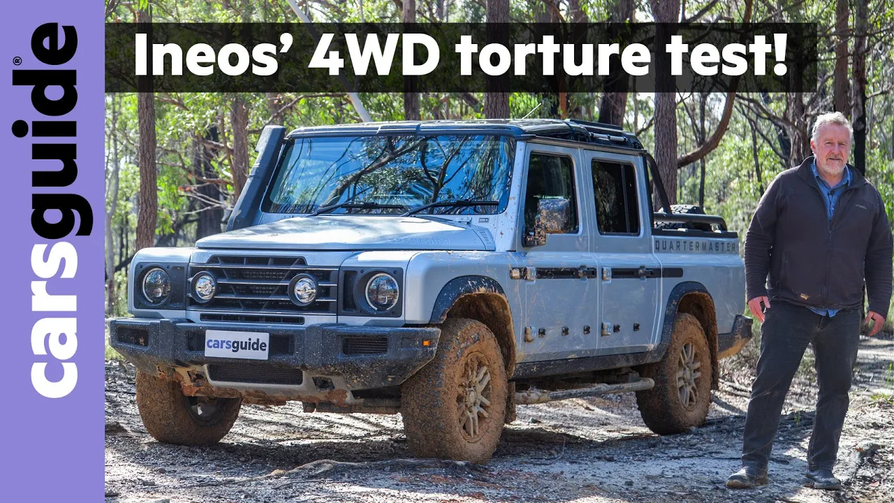 Ineos Grenadier Quartermaster 2026 review Australia: New LandCruiser 70 Series rival faces 4WD test!