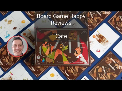 Cafe review by Board Game Happy