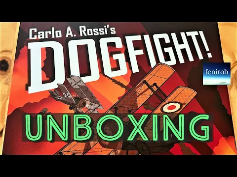Dogfight! Board Game | Unboxing (No Talking)