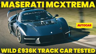 The WILDEST Maserati ever made £936k Maserati | MCXtrema on track |  Autocar