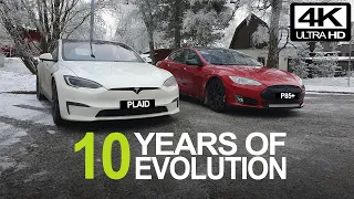 Tesla Model S - P85+ to PLAID, an amazing evolution!