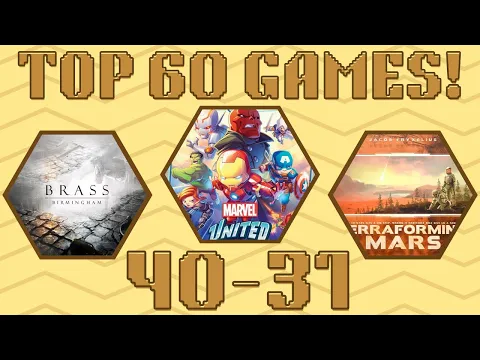 (GIVEAWAY!) Top 60 Board Games of All Time! #40 - #31 (2023)