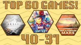 (GIVEAWAY!) Top 60 Board Games of All Time! #40 - #31 (2023)