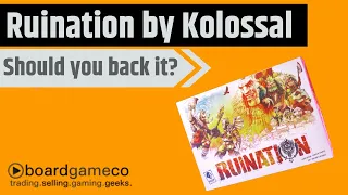 Ruination - A Post Apocalyptic World Worth Jumping Into?