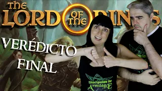 El señor de los anillos Viajes por la Tierra Media. RESEÑA de juegos de mesa.