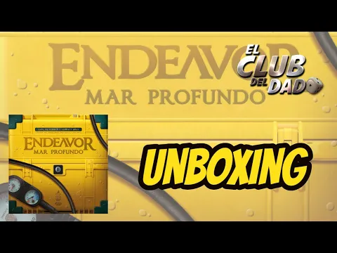 Endeavor: Mar profundo - Unboxing - Juego de mesa
