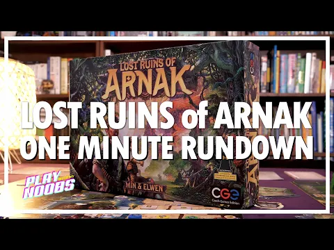Lost Ruins of Arnak - ONE MINUTE RUNDOWN