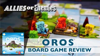 Oros - Board Game Review (Building a new world one earthquake at a time)