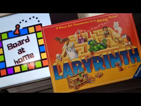 Board At Home Plays: Labyrinth (Board With Kids)
