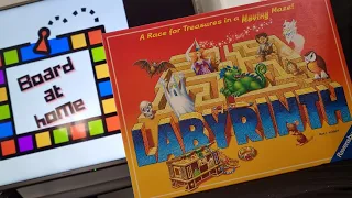 Board At Home Plays: Labyrinth (Board With Kids)