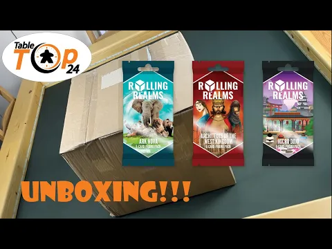Rolling Realms Ark Nova, Architects of the West Kingdom and Micro Dojo Unboxing
