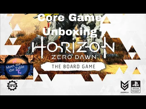 Horizon Zero Dawn Core Game Unboxing