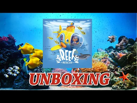 Unboxing: reef rescue from Mercat Games