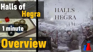 Halls of Hegra -1 minute Overview - Peaky Boardgamer