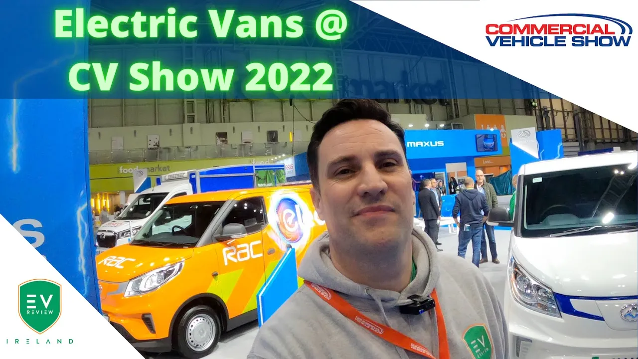 Electric Vans at the Commercial Vehicle Show 2022
