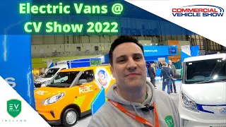 Electric Vans at the Commercial Vehicle Show 2022