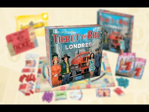 TICKET TO RIDE Londres UNBOXING!! ed. Days of Wonder #2019