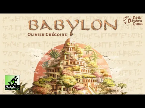 Babylon I can't believe that this is only 50€ at Essen Spiel!!