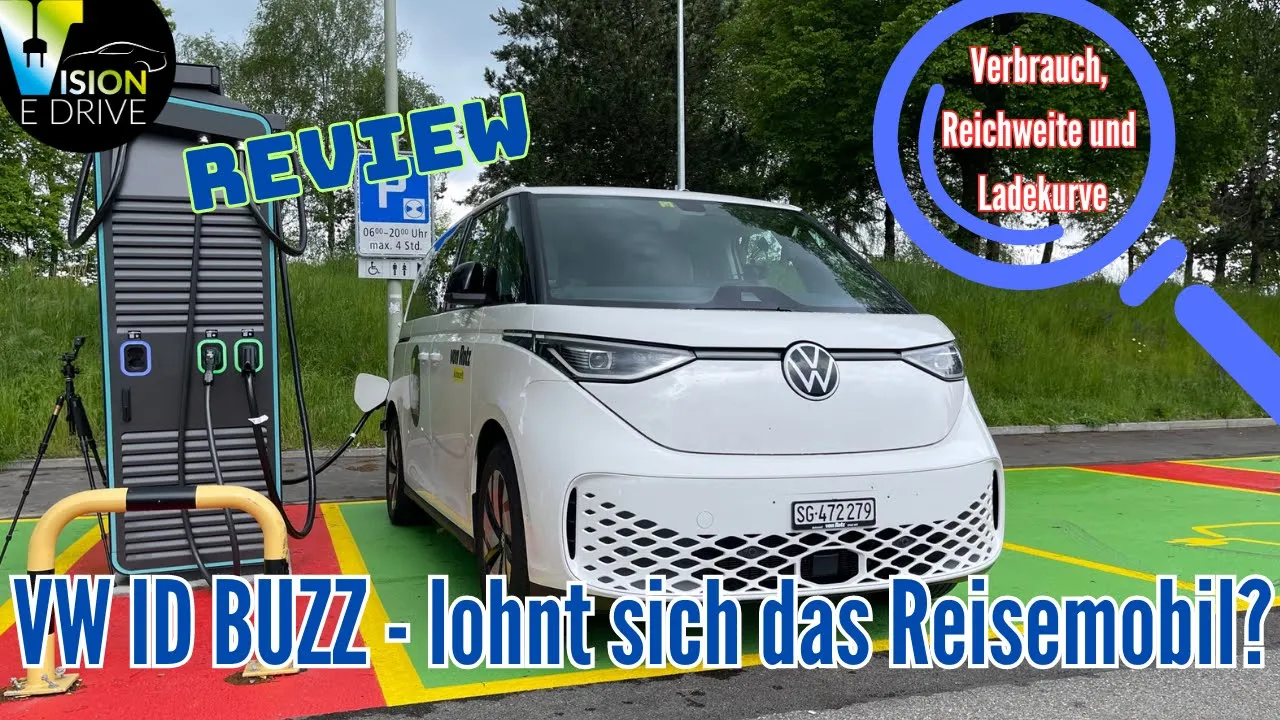 VW ID. BUZZ - Platz und Stauraum für die ganze Familie? [Deutsch 4K] | Vision E Drive Nr.247