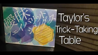 1 Year ChAnnelversary ~ Eye My Favourite Things ~ Taylor's Trick-Taking Table