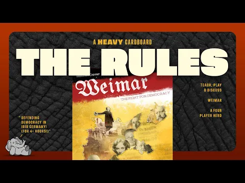 Weimar: The Fight for Democracy - 4p - The Rules
