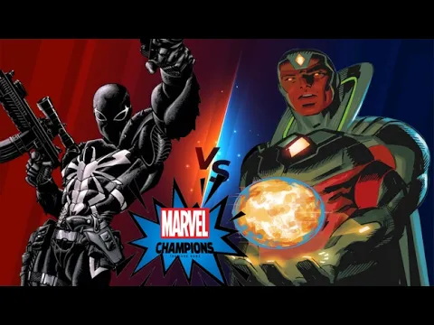 Spaceknights, Are doing it for themselves!: Marvel Champions Gameplay Venom vs Vision