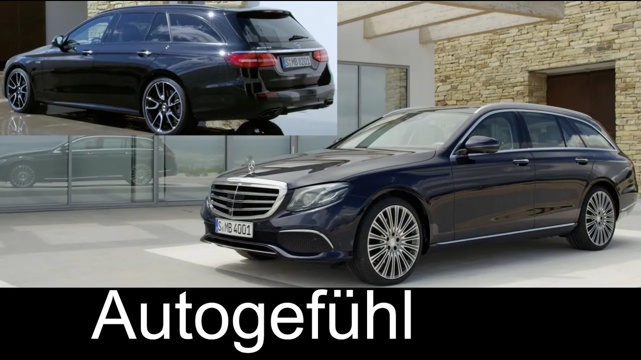 Mercedes E-Class Estate & Mercedes-AMG E 43 4MATIC Sound/Exterior/Interior