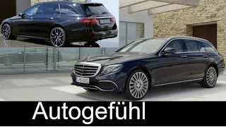 Mercedes E-Class Estate & Mercedes-AMG E 43 4MATIC Sound/Exterior/Interior