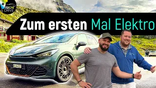 Ohne Elektroerfahrung in die Alpen - CUPRA schickt Zuschauer an die Swiss Alp Trophy!