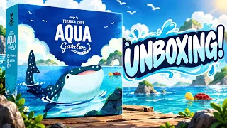 Aqua Garden 2nd Ed. Unboxing & Reboxing Kickstarter | Jake Reacts