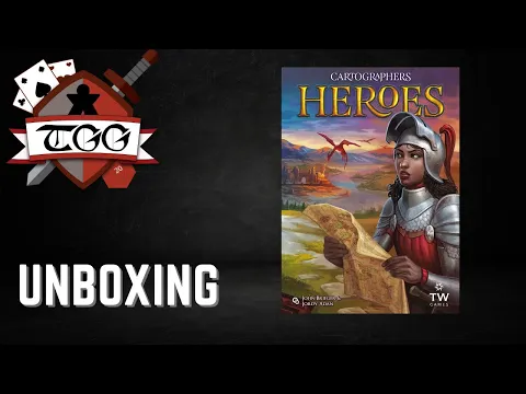 Cartographers Heroes Unboxing