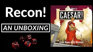 Recon! Caesar: Seize Rome in 20 Minutes! (Solitaire)