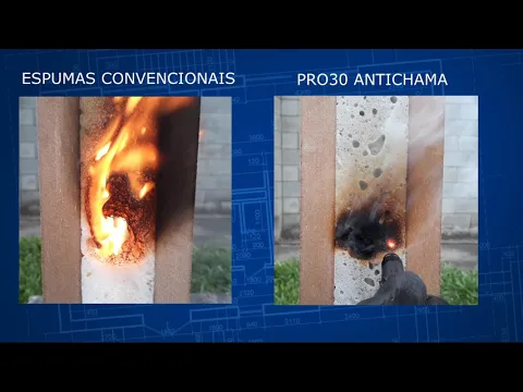 Espuma Expansiva Pro 30 Antichama 480g Tytan