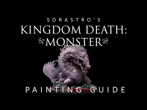 How to Paint the Crimson Crocodile from Kingdom Death: Monster