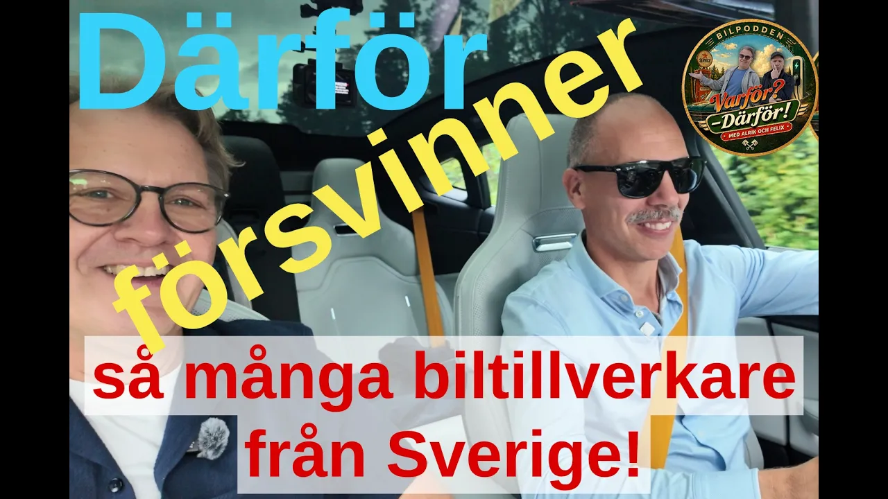 Höstens bilnyheter – Därför försvinner så många biltillverkare från Sverige!