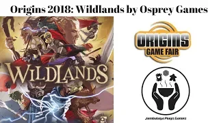 Origins 2018: Wildlands (Martin Wallace) published Osprey Games