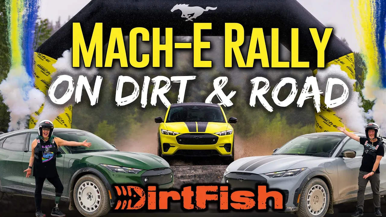 Mustang Mach-E Rally review! Fun in the dirt & quick on the road!