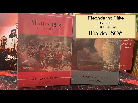 Unboxing Maida 1806 from Form Square Games