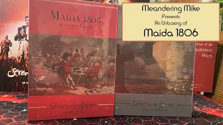 Unboxing Maida 1806 from Form Square Games