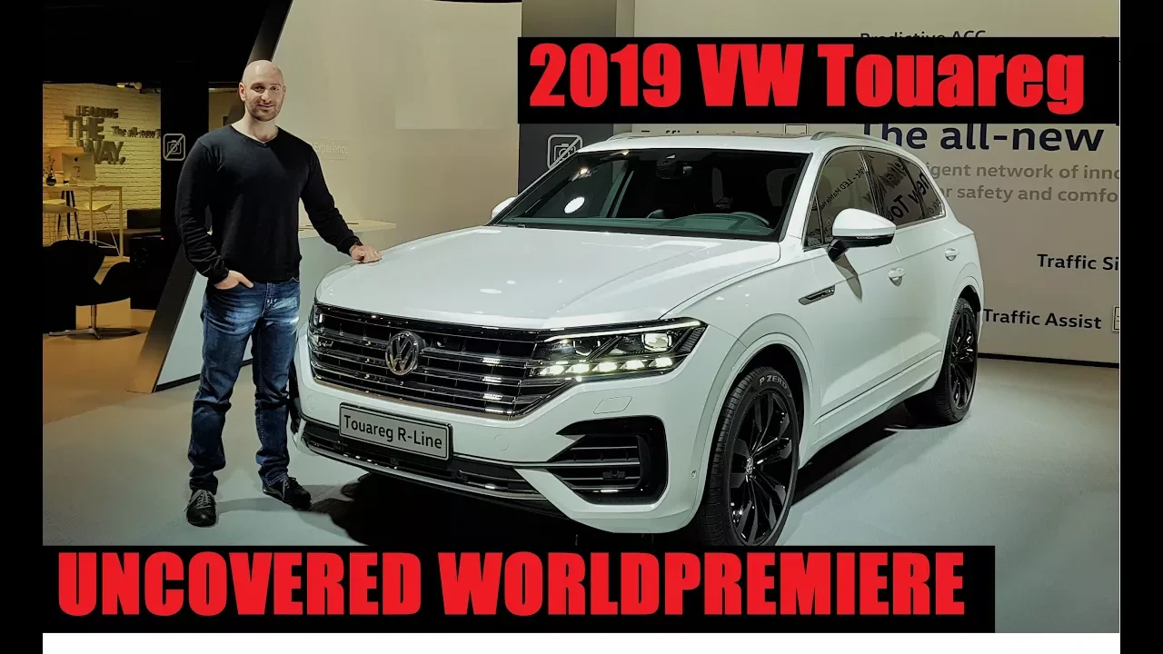 NEW VW Touareg 2019 - UNCOVERED - Interior + Exterior