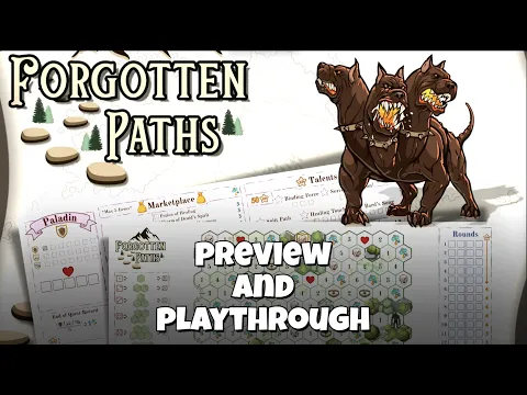 Forbidden Paths | Playthrough and Preview | Ten days left to get in on the Gamefound action!