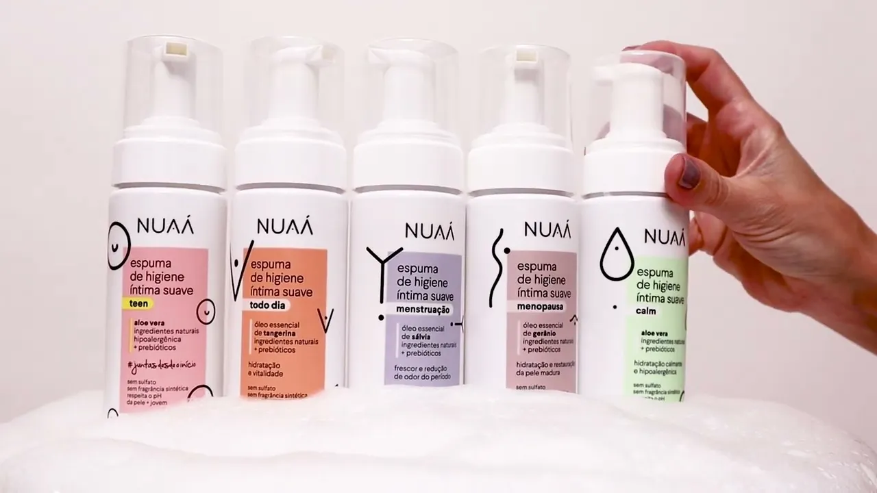 Vídeo de NUAÁ | Cuidados íntimos femininos com ingredientes naturais 