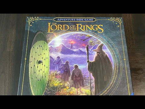 The Lord of the Rings Adventure Book Game (Ravensburger) - Unboxing and Introduction