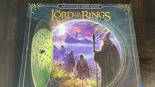 The Lord of the Rings Adventure Book Game (Ravensburger) - Unboxing and Introduction