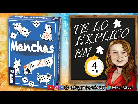 Manchas en 4 minutos [Juego de Mesa / Cómo se Juega / JcK / Devir]