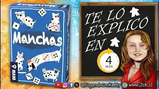 Manchas en 4 minutos [Juego de Mesa / Cómo se Juega / JcK / Devir]