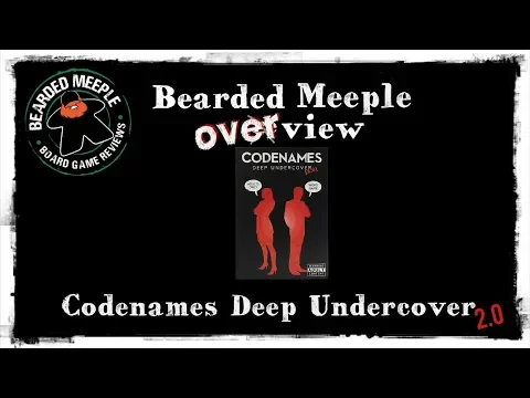 Codenames Deep Undercover 2.0 : Game Review