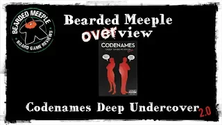 Codenames Deep Undercover 2.0 : Game Review